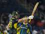 West Indies Australia 1st T20I 2025 Mitchell Owen debut fifty